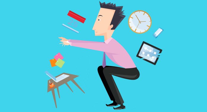 Набор упражнений для офисного работника