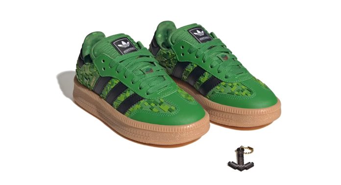 Кроссовки Minecraft x adidas Holiday 2025 Collection