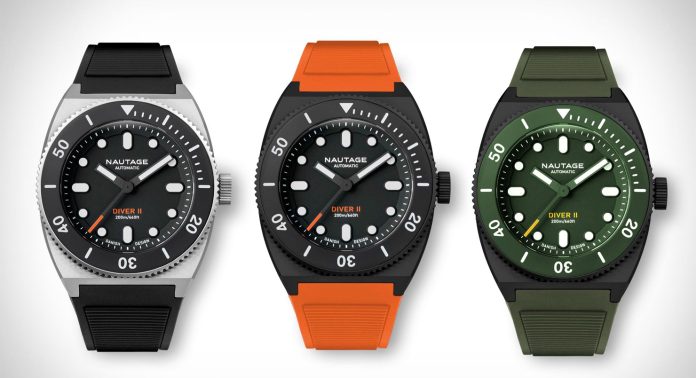 Nautage-Diver-II-Watch-1 Часы Nautage Diver II