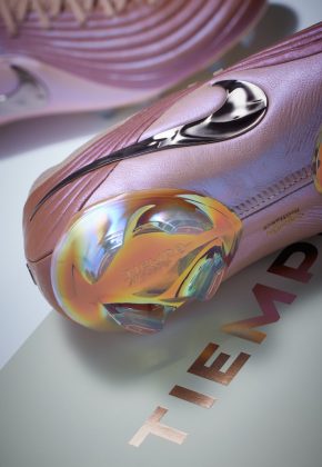 Бутсы Nike Tiempo Maestro Mtlc Red Bronze/Mtlc Rose Gold