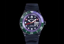 Seiko воплотила дух Evangelion Unit-01 в лимитированных дайверских часах Часы Seiko C038 EVA-01 Diver’s Watch