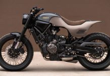 Crooked Yamaha XSR700 — дизайнерский стрит-трекер, сведённый к чистой форме Мото Yamaha XSR700