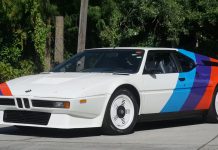 Чемпионский BMW M1 Ники Лауды 1980 года BMW M1 Ники Лауды 1980 года