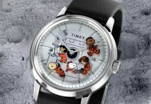 Timex x Peanuts Marlin Space Orbit — часы с «космическим» циферблатом и героями Peanuts Часы Timex x Peanuts Marlin Space Orbit