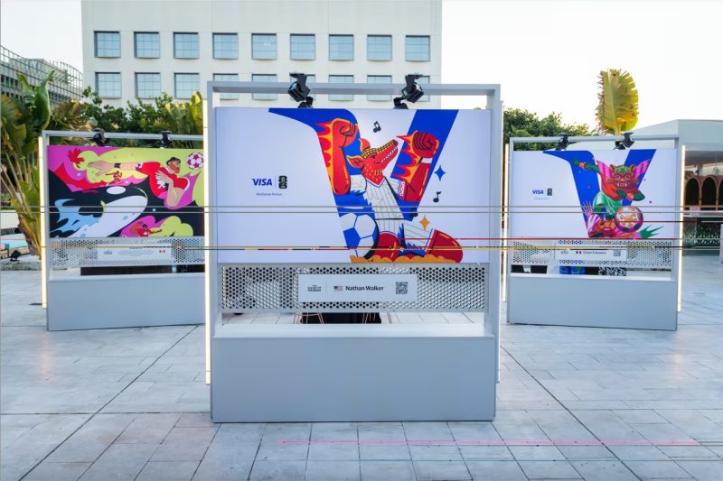 Арт-проект Visa у ЧМ-2026