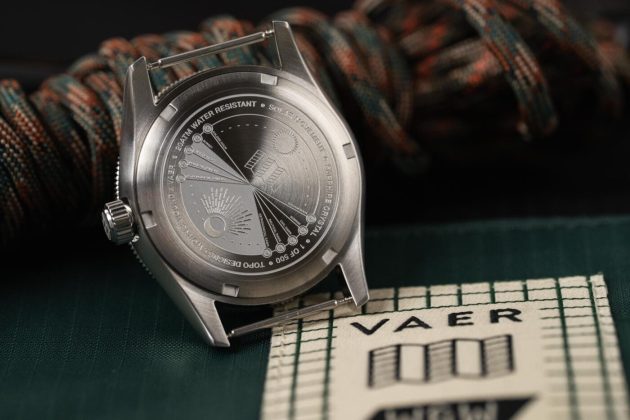 Часы Worn & Wound x VAER x Topo Designs Solar Hiker