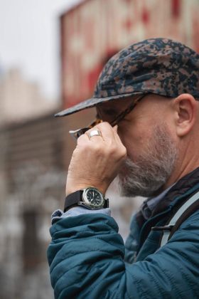 Часы Worn & Wound x VAER x Topo Designs Solar Hiker