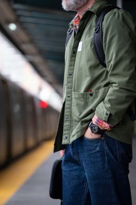 Часы Worn & Wound x VAER x Topo Designs Solar Hiker