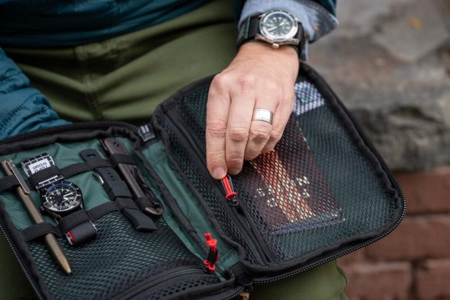 Часы Worn & Wound x VAER x Topo Designs Solar Hiker