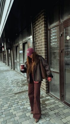 Женский streetwear ретро