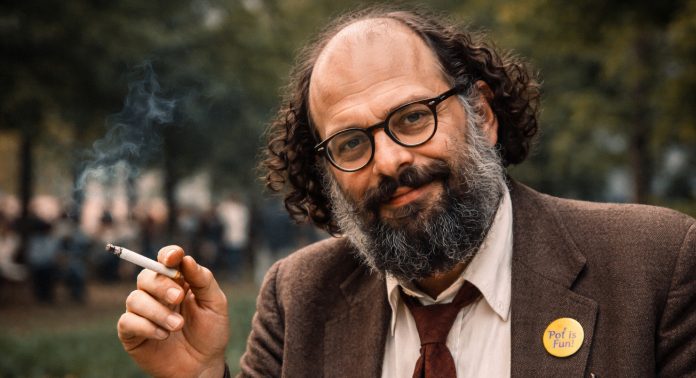 Allen-Ginsberg-1-1 Поэт Аллен Гинзберг
