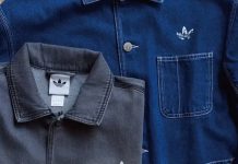 adidas Originals переосмысливает наследие в SS26 с джинсовыми coverall-куртками Куртка adidas Originals Denim Coverall Vintage