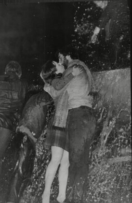 Черно-белые новогодние фотографии 20 века