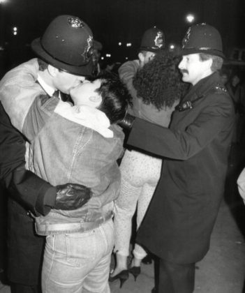 Черно-белые новогодние фотографии 20 века