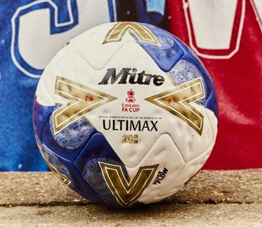 Mitre выпустил лимитированные мячи победителей FA Cup сезона 2025/26 Мяч Mitre для Кубка Англии 2025 2026