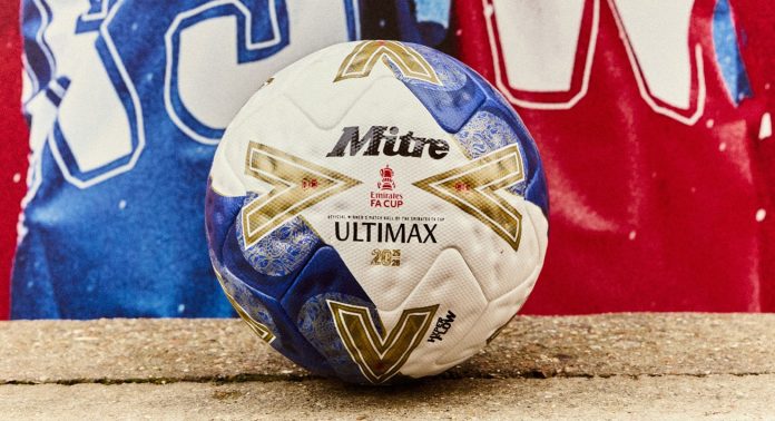 Мяч Mitre для Кубка Англии 2025 2026