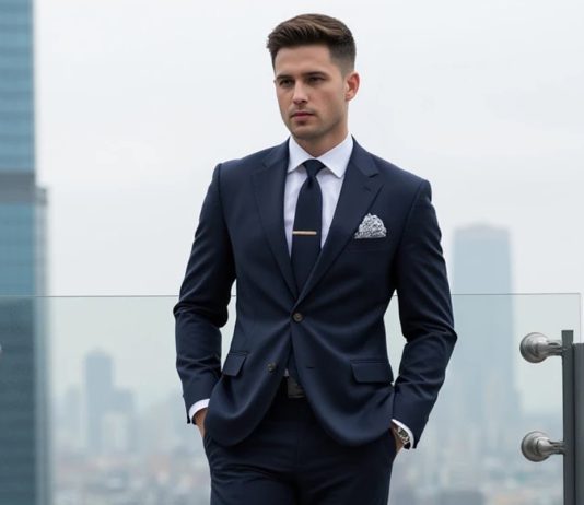 Мужской комфорт: функциональные ткани и удобные формы для городской жизни Стильный мужской городской костюм