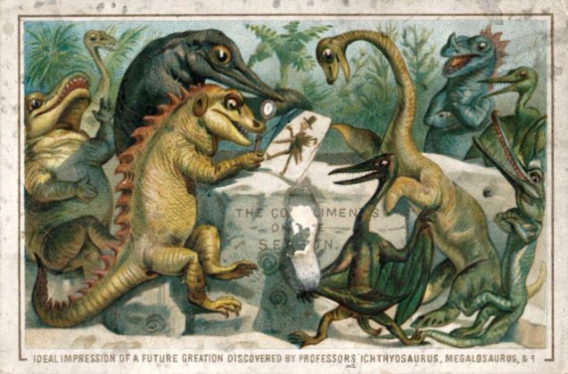 Викторианские новогодние открытки