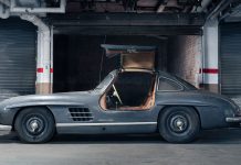 Нереставрированный Mercedes-Benz 300 SL Gullwing 1956 года Авто Mercedes-Benz 300 SL Gullwing 1956 года