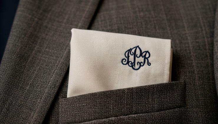 Платок использовался не только по прямому назначению, но и как галантный атрибут.