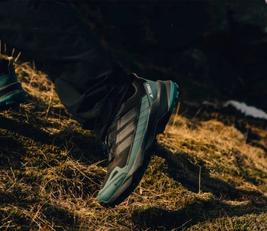 Adidas TERREX SKYCHASER AX5 GTX: Непромокаемые кроссовки для трейлов и приключений Кроссовки Adidas TERREX SKYCHASER AX5 GTX