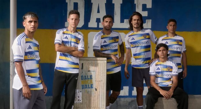 boca-juniors-tretja-forma-adidas-2026-1 Третья Форма Бока Хуниорс 2026