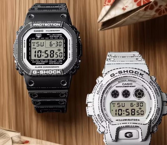 Бумажное искусство и прочность: G-SHOCK представил новую серию часов, вдохновлённую оригами Часы Casio G-SHOCK DW-5600RGM-1 и DW-6900RGM-5