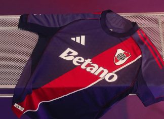 “Ривер Плейт” чествует легенду клуба третьим комплектом 2026 года Третья форма Ривер Плейта 2026 от adidas