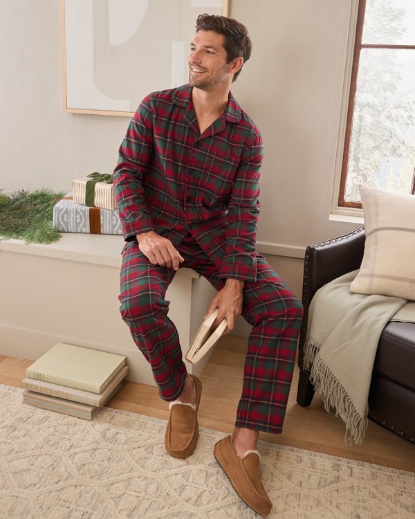 Фланелевая пижама Garnet Hill