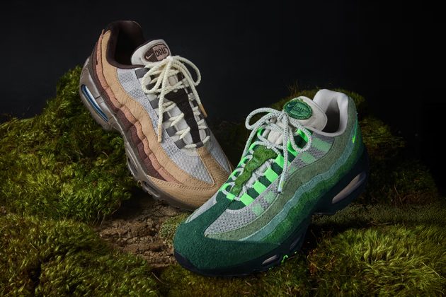 Кроссовки Ducks of a Feather x Nike Air Max 95 &ldquo;The Woods&rdquo; & &ldquo;Lumber Yard&rdquo;