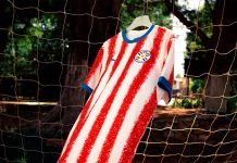 Парагвай возвращается: PUMA переосмыслила классические полоски к ЧМ-2026 Форма сборной Парагвая 2026 от Puma