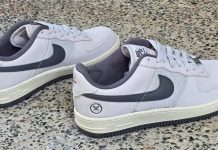 Первая именная AF1 от Юто Хоригоме Кроссовки Yuto Horigome x Nike SB Air Force 1 Low 'White/Iron Grey'
