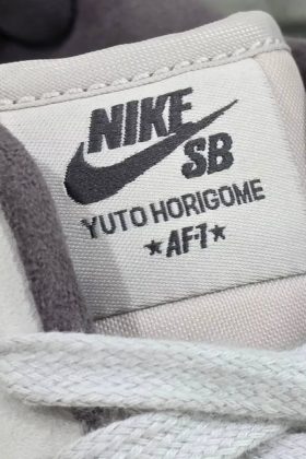 Кроссовки Yuto Horigome x Nike SB Air Force 1 Low 'White/Iron Grey'