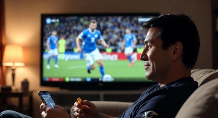 match-sbornoj-uzbekistana-1-1 Мужчина смотрит футбольный матч сборной Узбекистана