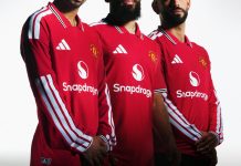 adidas и «Манчестер Юнайтед» показали домашнюю форму на сезон 2026/2027 Форма Манчестер Юнайтед 2026 2027 от adidas