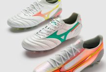 Mizuno выпустили Prism White Pack: новый сезон и дорога на чемпионат мира Бутсы Mizuno Prism White Pack