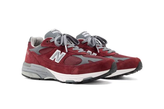 New Balance выпускают модель 993 Made in USA в бордовом