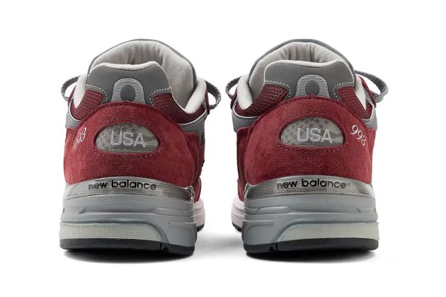 New Balance выпускают модель 993 Made in USA в бордовом