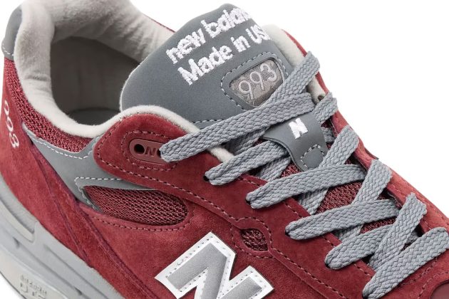 New Balance выпускают модель 993 Made in USA в бордовом