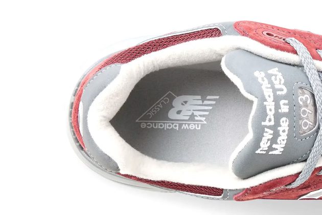 New Balance выпускают модель 993 Made in USA в бордовом