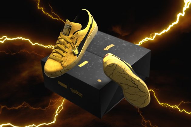 Кроссовки PUMA x Pokemon Suede Pikachu