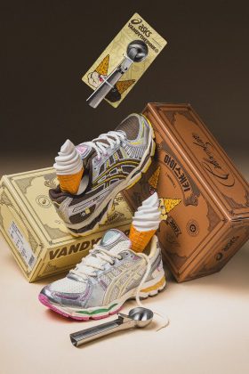 Кроссовки VANDYTHEPINK x ASICS Gel-Kayano 12.1