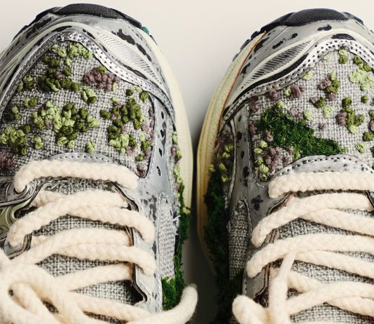 ANT KAI превратил ASICS GEL-KAYANO 14 в камни, поросшие мхом Кроссовки ANT KAI x ASICS GEL-KAYANO 14 MOSS