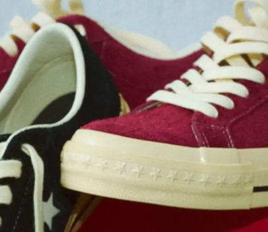 Converse возвращается в 90-е: One Star Aged Suede AG в бордовом и чёрном Кеды Converse One Star Aged Suede AG