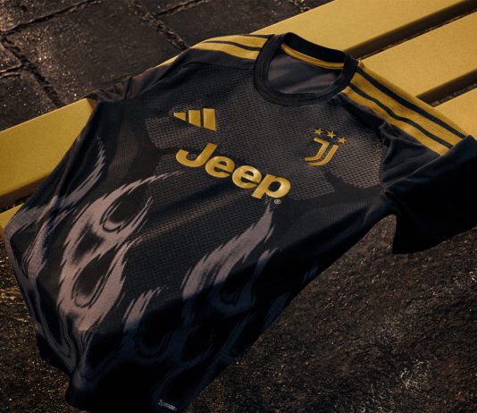 adidas и «Ювентус»: дерзкая третья форма с огнём внутри Третья форма Ювентуса на сезона 2026 2027 от adidas