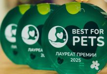 Вклад в благополучие питомцев: премия «Лучшее для питомцев» (Best for Pets) продолжает прием заявок в 2026 году Премия Лучшее для питомцев 2026