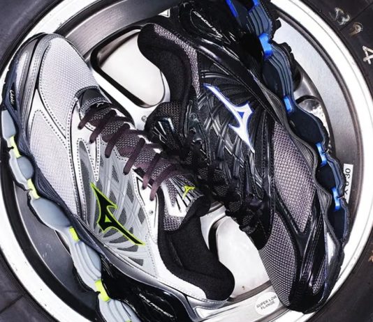 Mizuno Wave Prophecy LS: два эксклюзива для KICKS LAB — светлый и угольный Кроссовки Mizuno Wave Prophecy LS