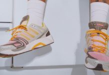 Ларри Джун и adidas Originals представляют Adistar Control 5 «Watermelon Smoothie» Кроссовки adidas Originals Adistar Control 5 Watermelon Smoothie