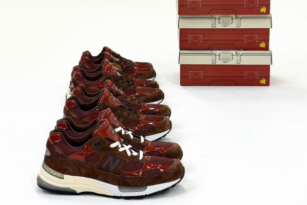 Кроссовки Amine x New Balance 992 Outdoor School