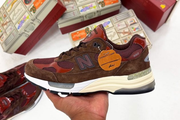 Кроссовки Amine x New Balance 992 Outdoor School
